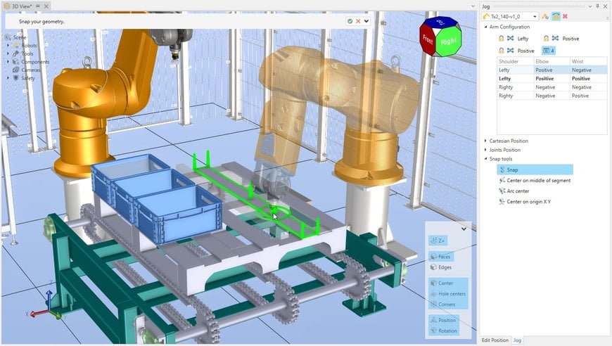 Stäubli Robotics Suite 2022 beschleunigt Prozesse über alle Stufen der Entwicklung